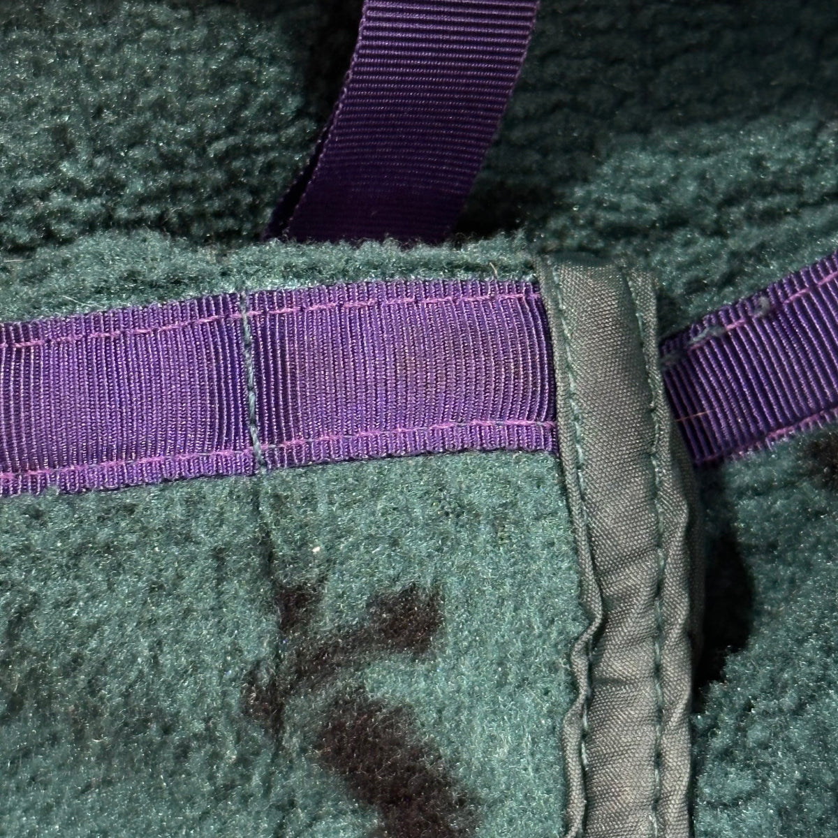Patagonia 1994 Sacajawea Synchilla Jacket Green/Black Size M