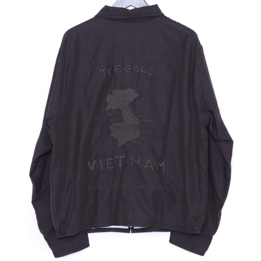 GOLD ONLY Ark Fukurukuju Vietnam Jacket Aged Black Size M
