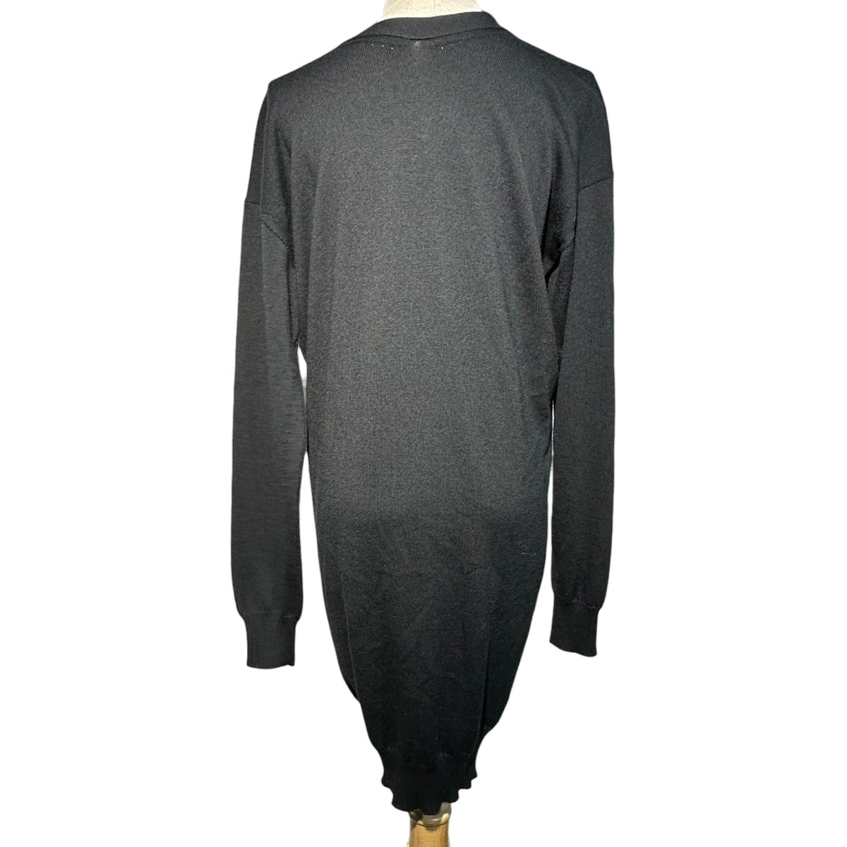 COMME des GARCONS JW 18AW Long Wool Button Cardigan Size M