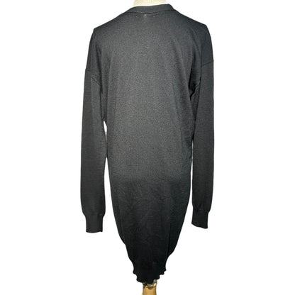 COMME des GARCONS JW 18AW Long Wool Button Cardigan Size M