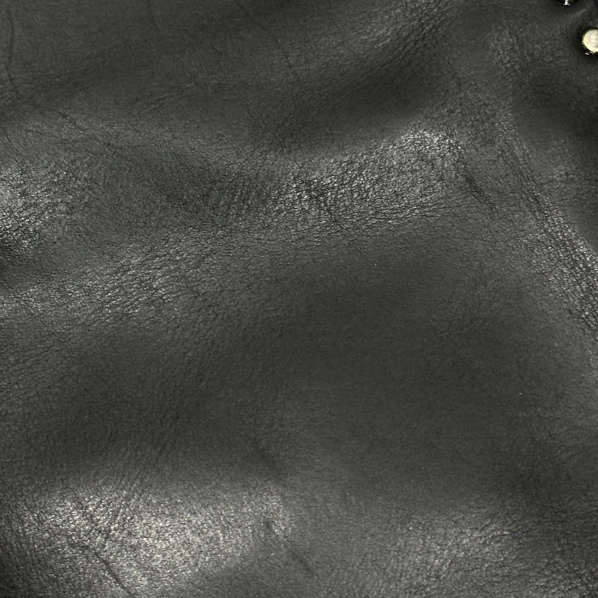 Y's Leather Stud Double-Chain Shoulder Bag