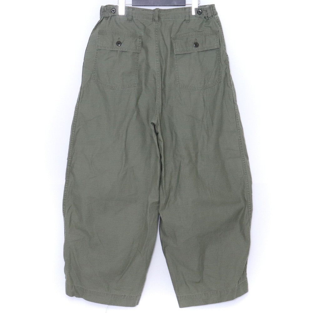 NEEDLES H.D. Pant Cargo Pants Olive Fatigue Wide Size M