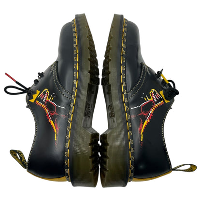 DR.MARTENS Basquiat II 3-Hole Leather Shoes Sneakers Size 25.0CM