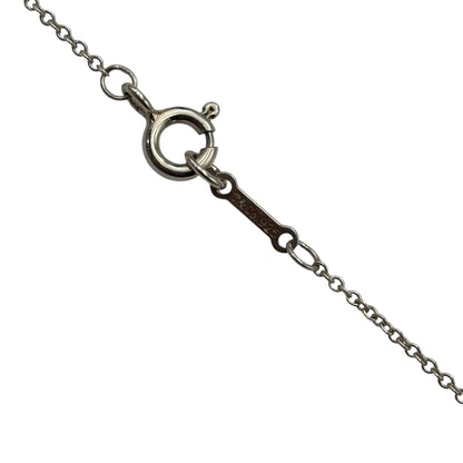 TIFFANY & CO. Elsa Peretti Double Open Heart Lariat Necklace