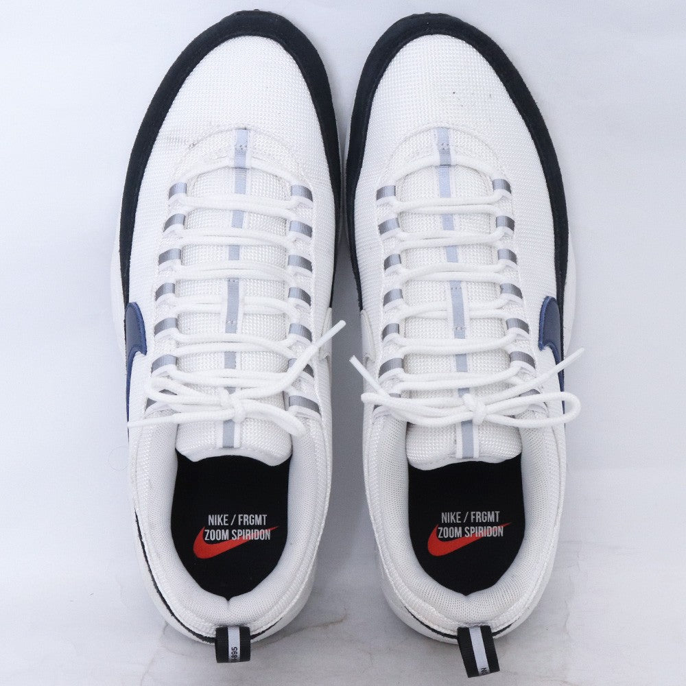Nike Fragment Zoom Spiridon SP White Sneakers Size 28cm
