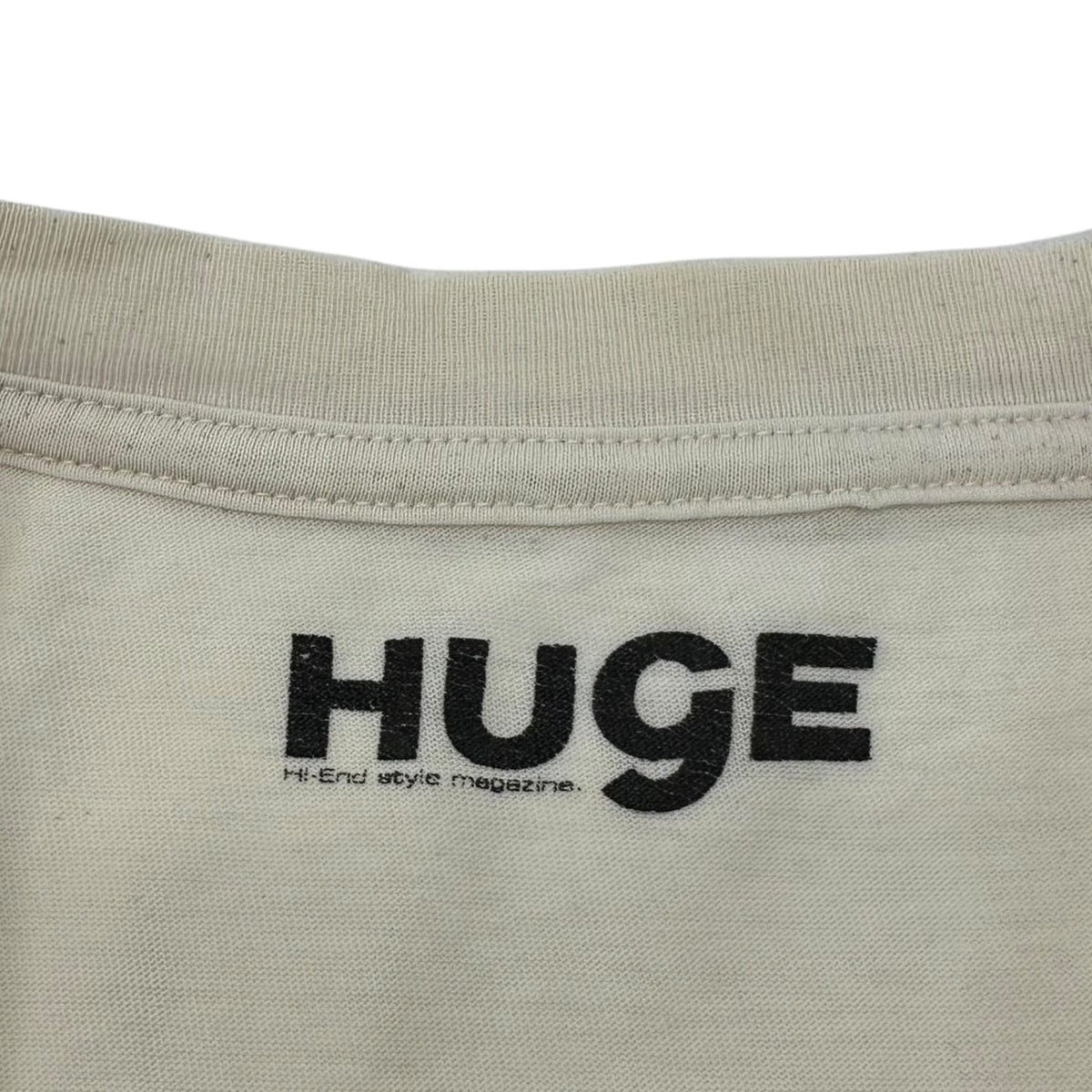 HUgE × FRAGMENT DESIGN Lottery Initial T-Shirt Multi