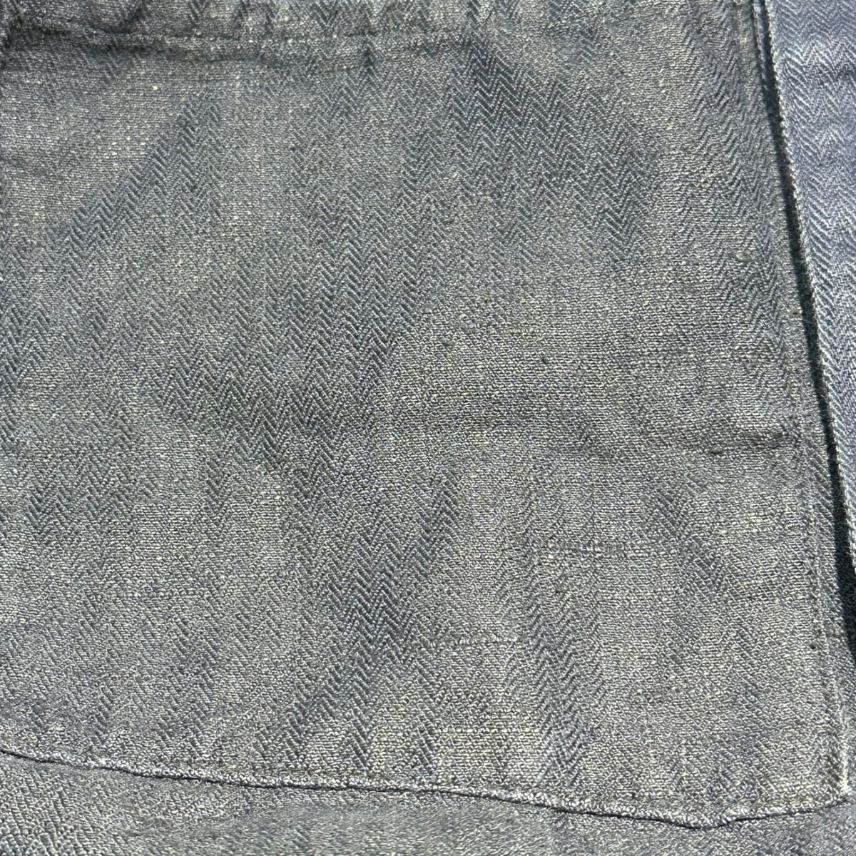 Euro antique 1920s French Linen Fireman Jacket