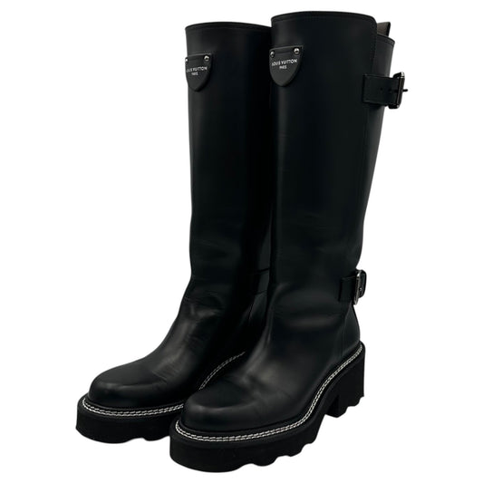 LOUIS VUITTON 24AW Beaubourg High Calf Boots Multi Size 36