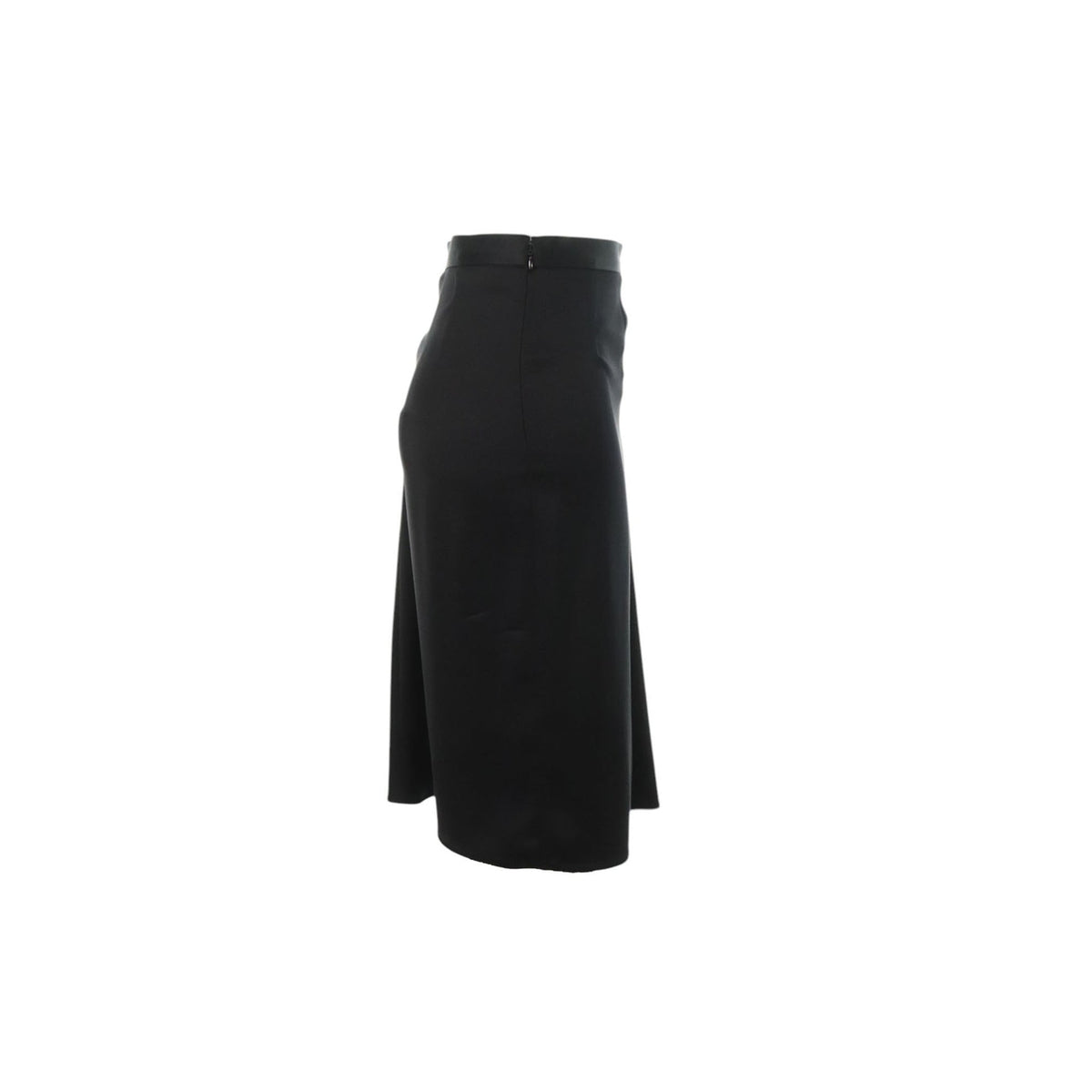 Celine CÉLINE by Phoebe Philo Black Silk Skirt Size 34