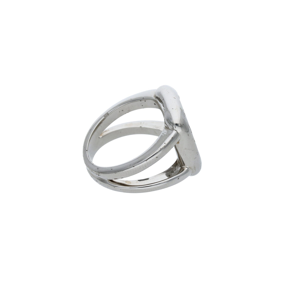 Hermes HERMÈS 2000s Silver Blue Ring