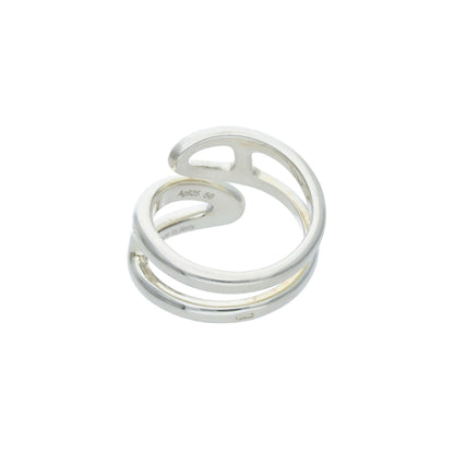 Hermes HERMÈS 2010s 925 Sterling Silver Ring