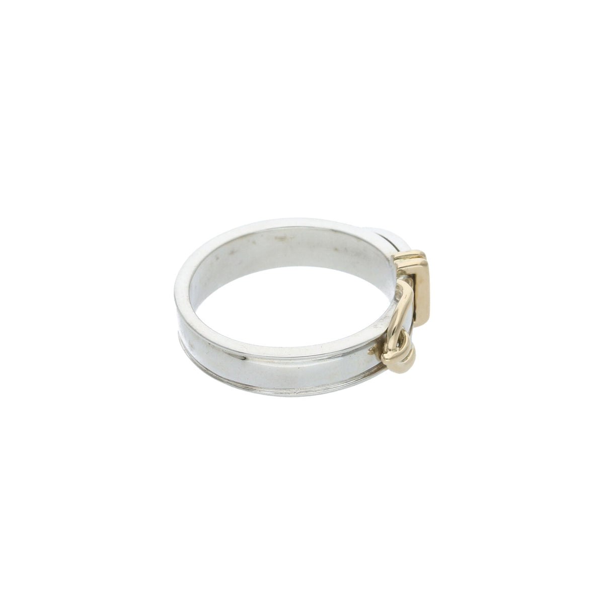 Hermes HERMÈS 2000s Silver Gold 925 Ring