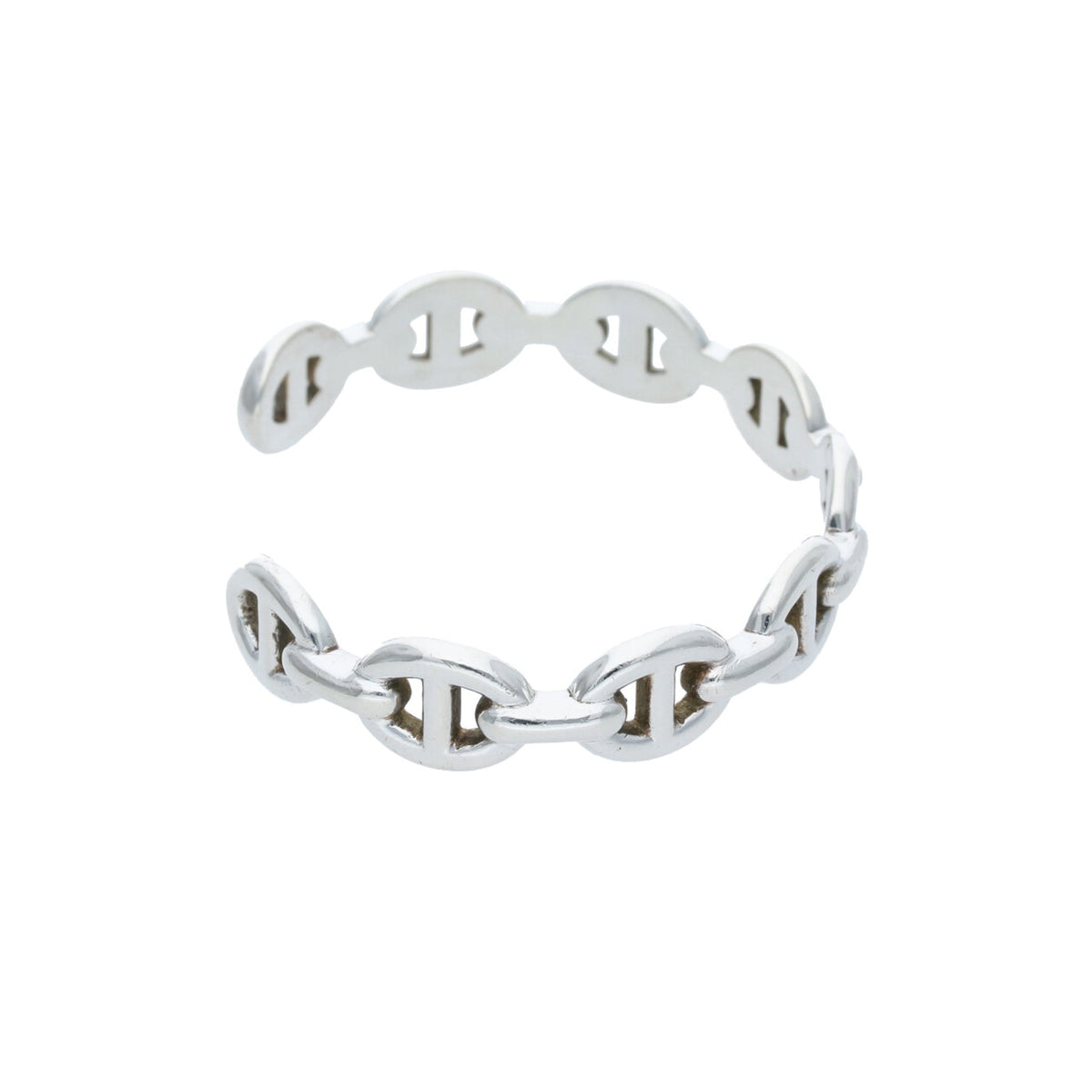Hermes HERMÈS 2010s Silver 925 Bracelet Size - 1CM