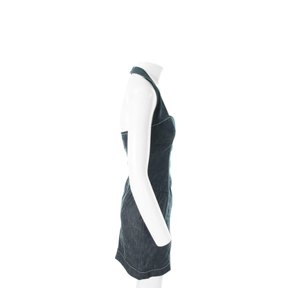 Jean Paul GAULTIER Indigo Cotton Dress Size 42