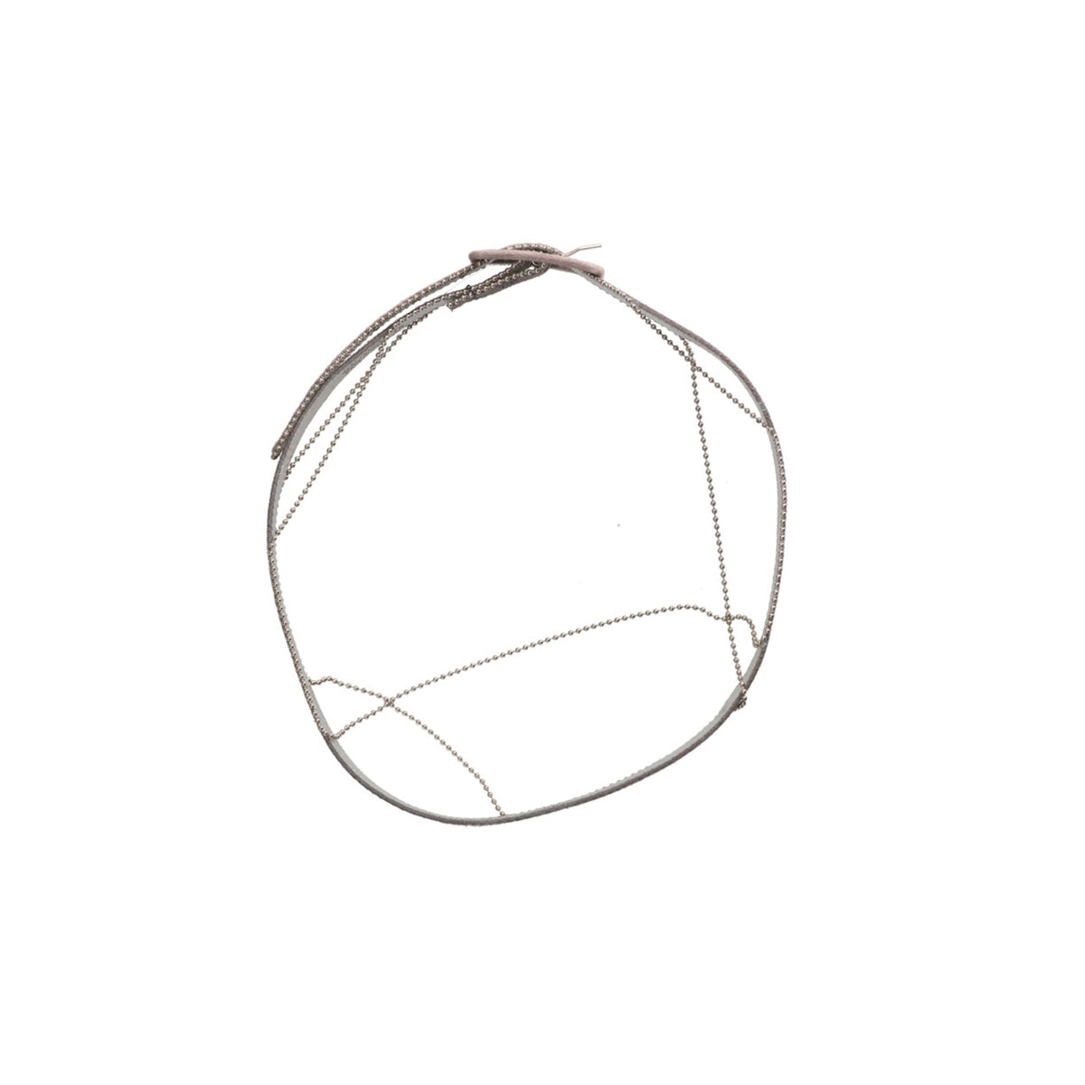 Maison Martin Margiela Gray Belt Size 75