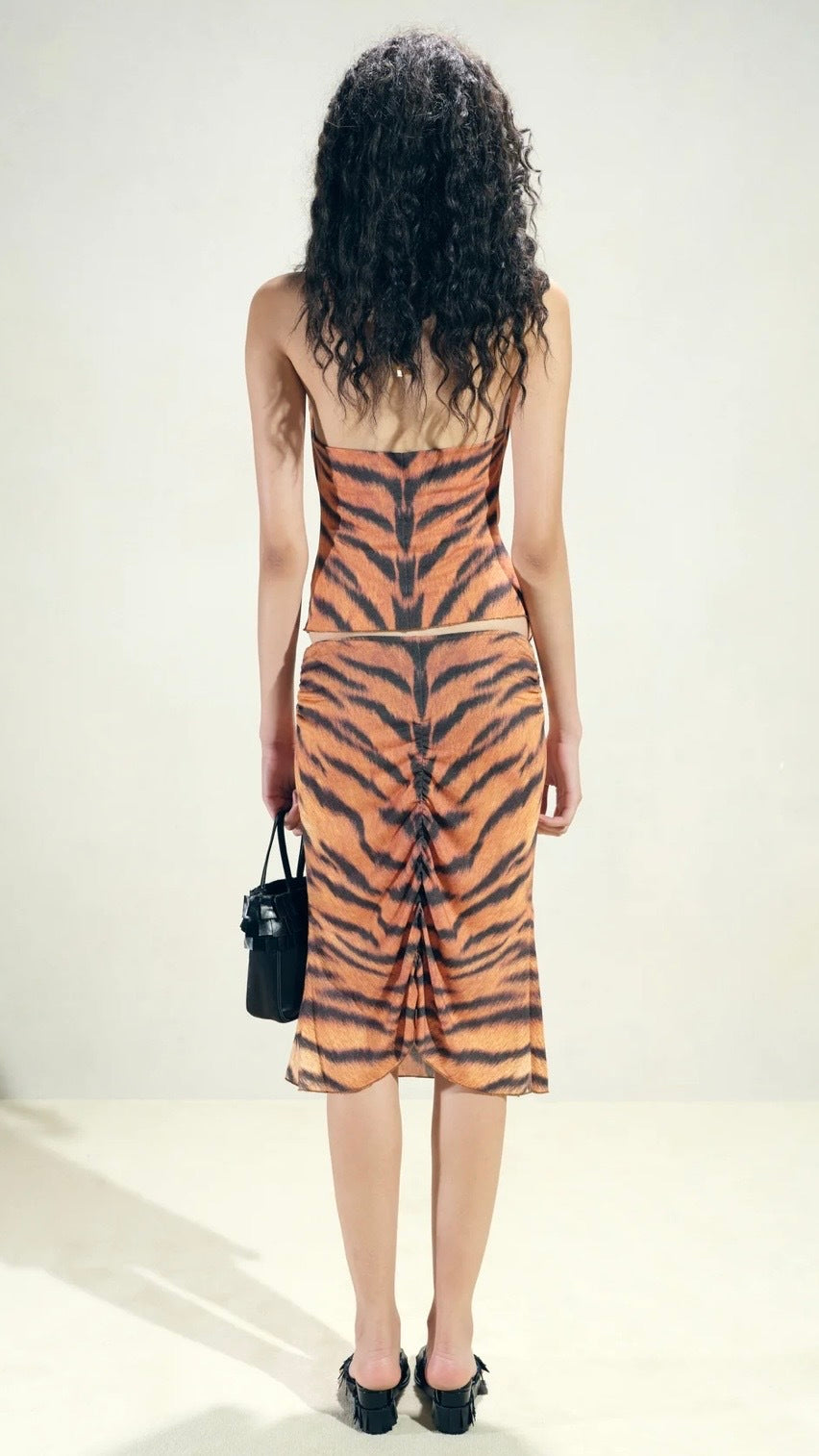 Room SERVICE Tiger Tencel Blend Pants Size S