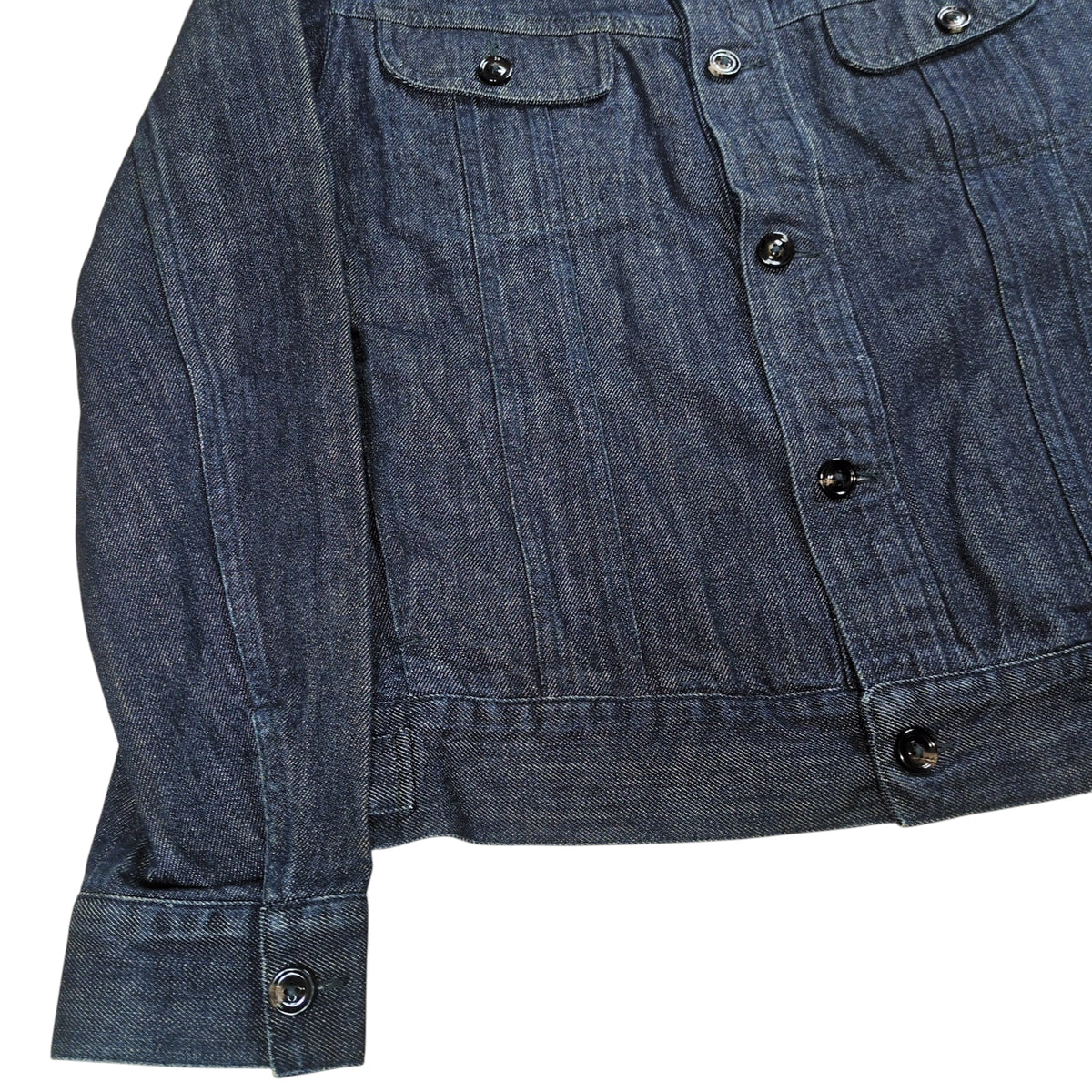 Maison Martin Margiela Fur Collar Denim Lamb Fur Size 46