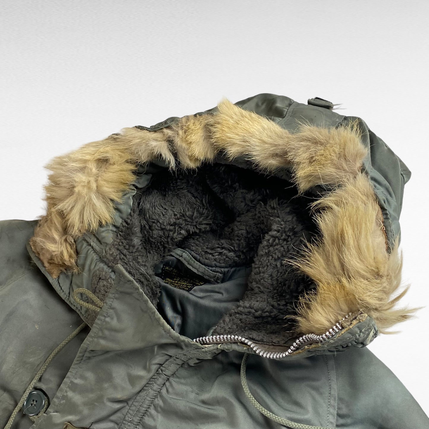 US.AIR FORCE 50s Early Model N-3B Flight Jacket Army Size M