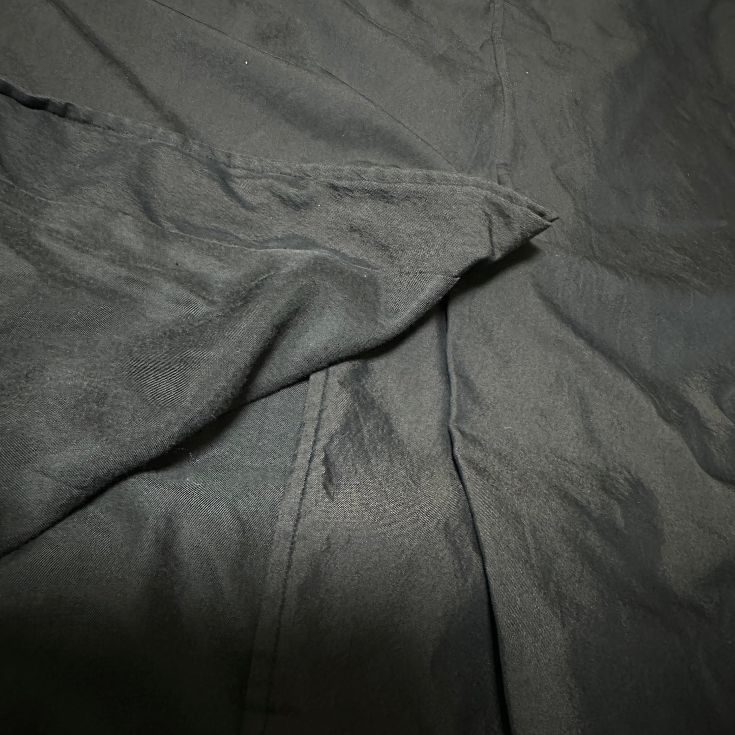 SHINYA KOZUKA 16SS Blue Nylon Long Trench Coat