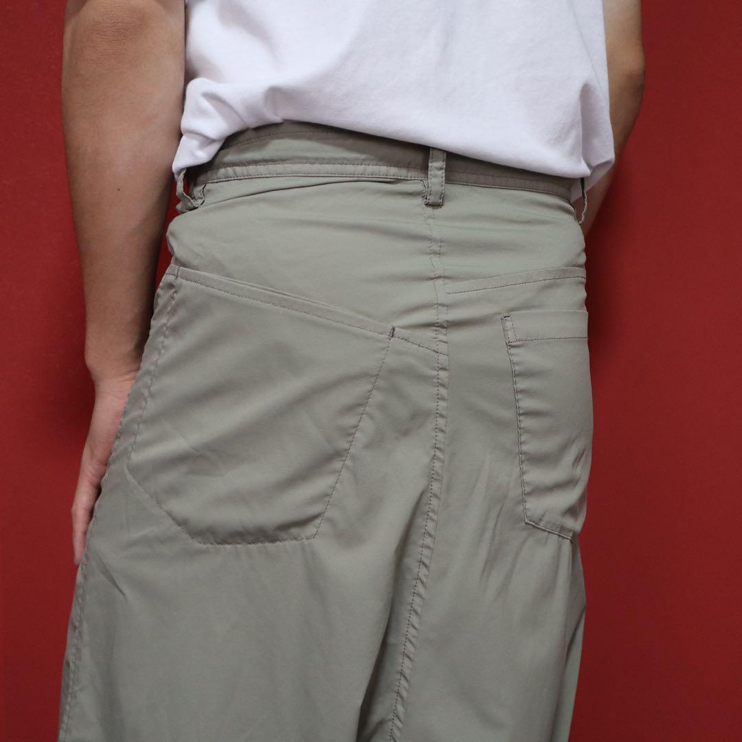 Yohji Yamamoto 19SS Garment Dyed Stitch Sarouel Pants Size 1