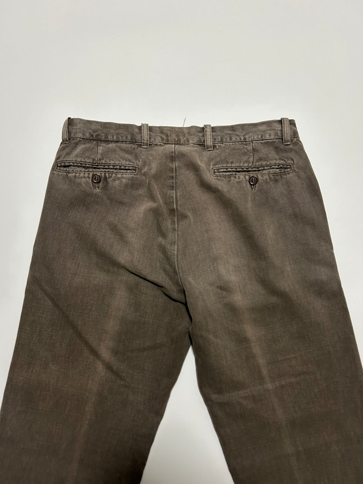 C.P.COMPANY AW07 Distressed Pants Brown Size 46