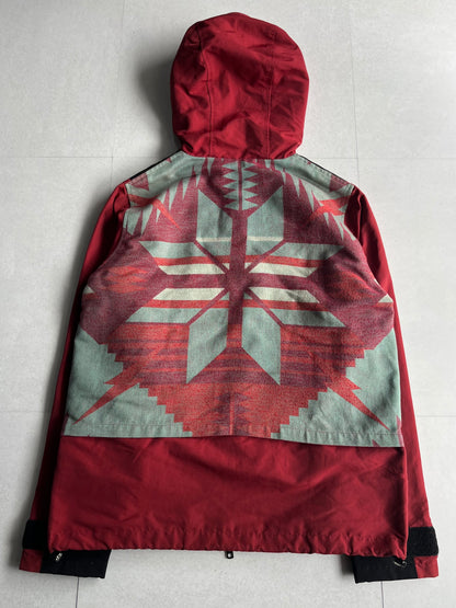 WHIZ LIMITED Red Cotton Nylon Gimmick Jacket Size M