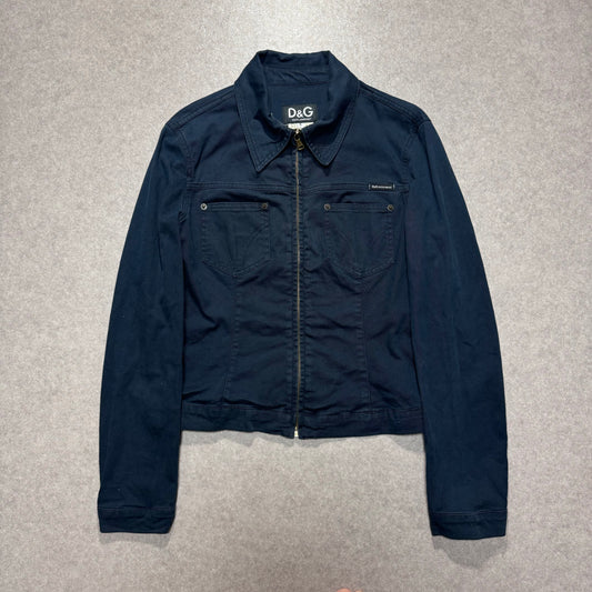 Dolce & Gabbana Blue Long Sleeve Shirt Size XS