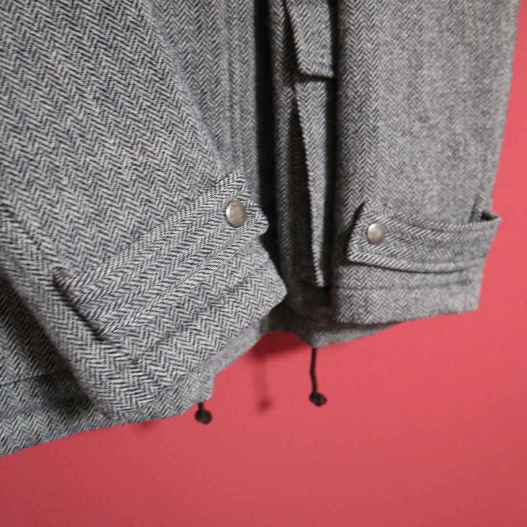 Paul Smith Herringbone Tweed Mods Coat Size M