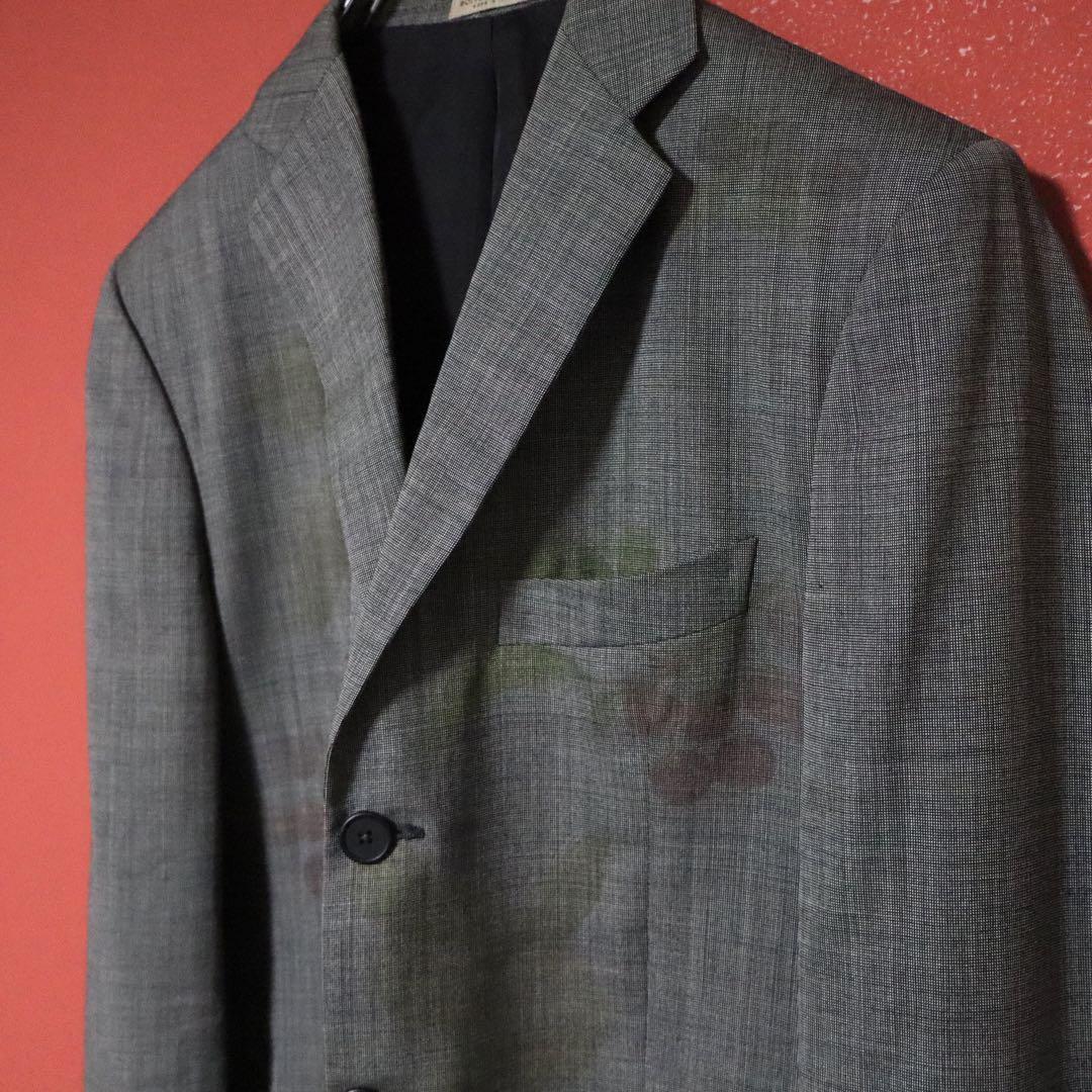 Bottega Veneta Cherry Print Wool Tailored Jacket Size 48
