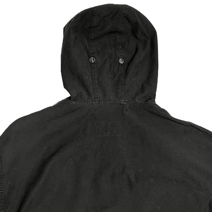 ZUCCA SS08 Garment Dye Cotton Parka Dark Gray Size M