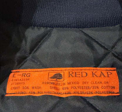Bounty Hunter × RED KAP 90SS 7.25oz Team Jacket Navy Size L