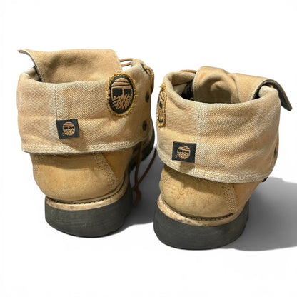Timberland 3way Detachable Gray Cotton Boots Size 9