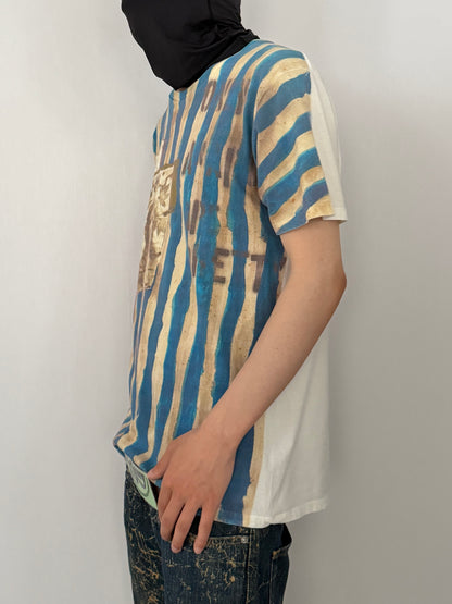 NO ID Stripe T-Shirt Size 2