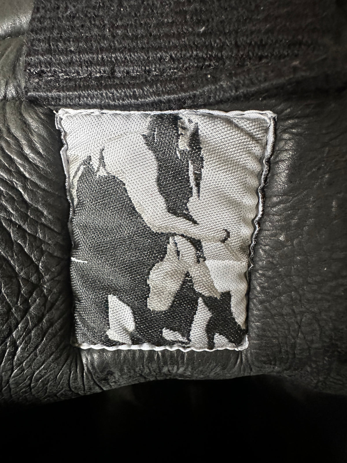 rick owens AW07 Oreo Dunk Hi-Top Sneakers