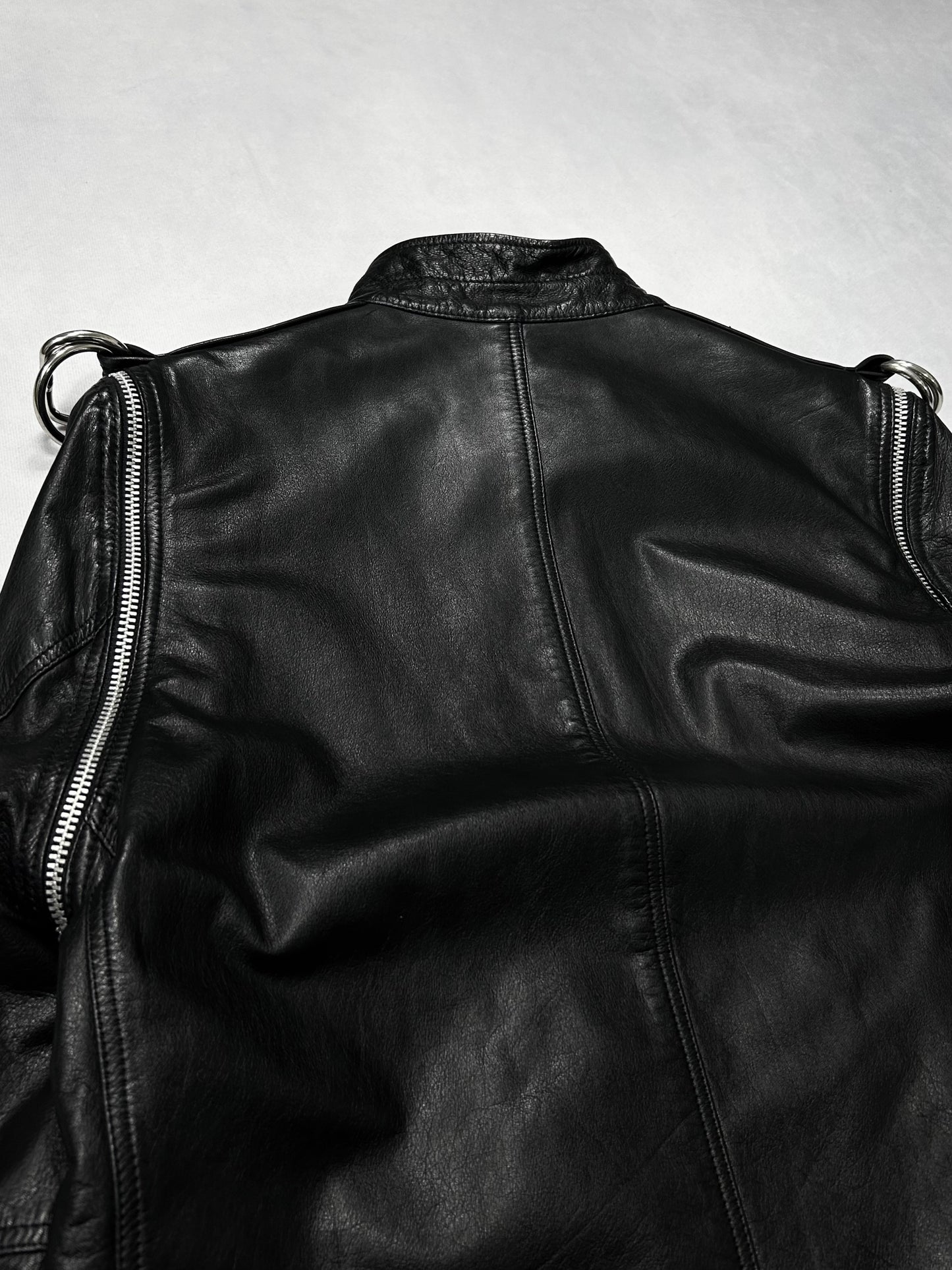 Undercover FW07 Cow Hide Leather Riders Jacket Size 2