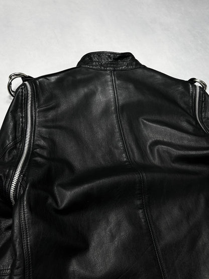 Undercover FW07 Cow Hide Leather Riders Jacket Size 2