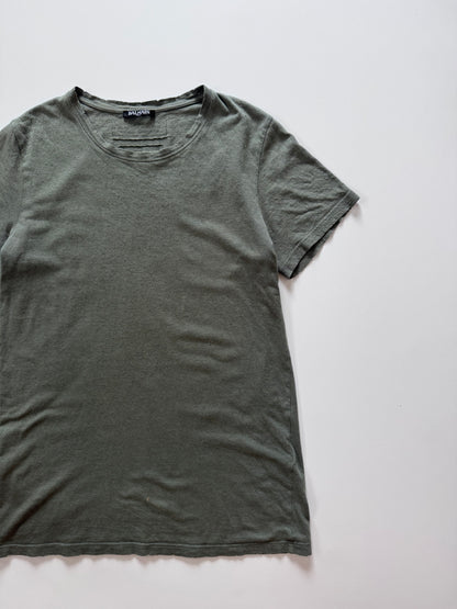 Balmain 2016SS Black T-Shirt Size XS