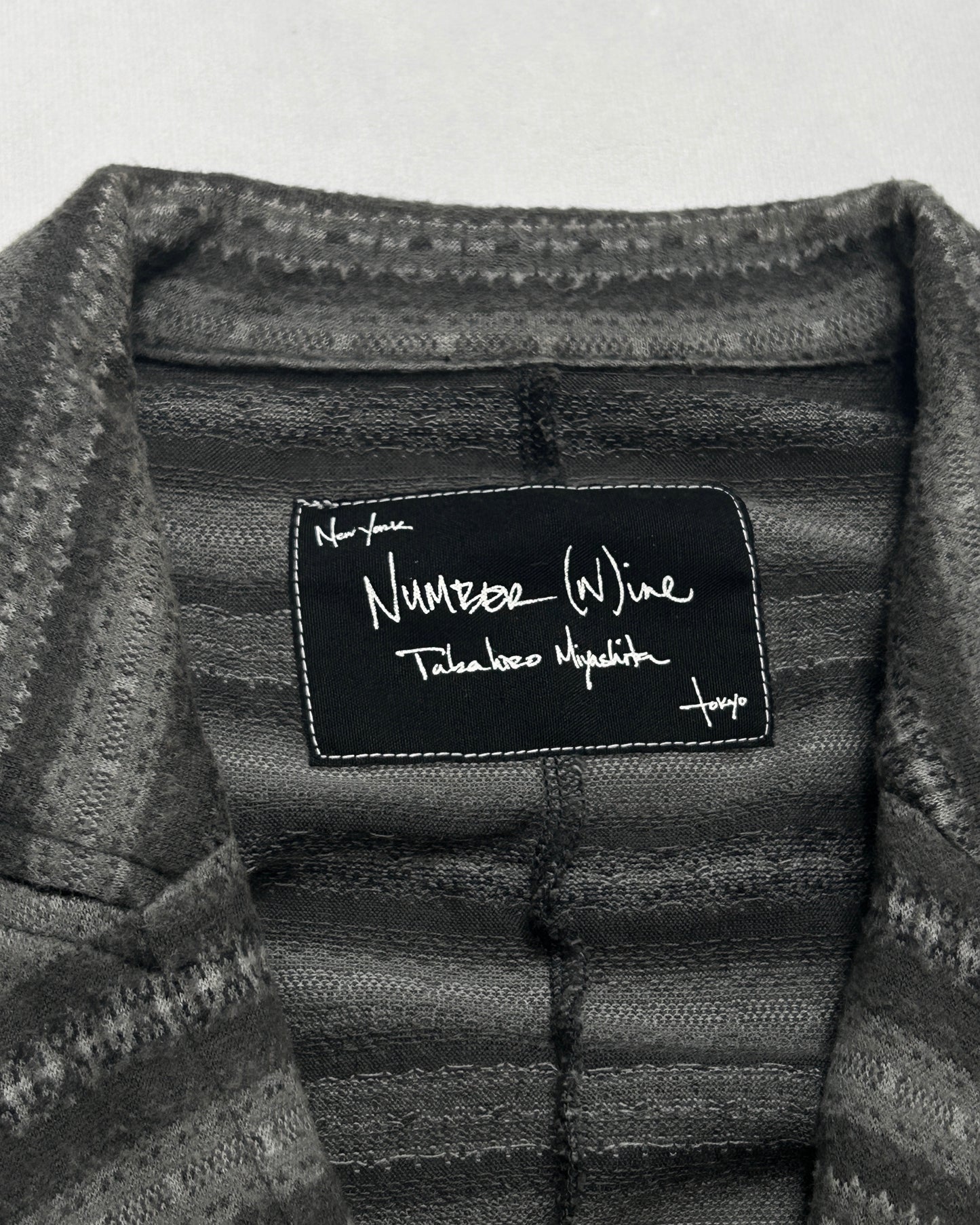 Number (N)ine Fair Isle Jacquard Vest (SS08) Size 3