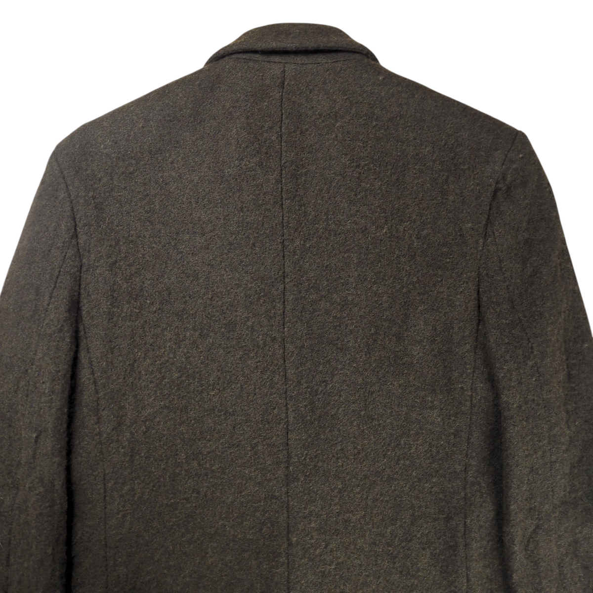 Ground Y Fulling Wool Serge 1B Long Jacket Khaki Size 1