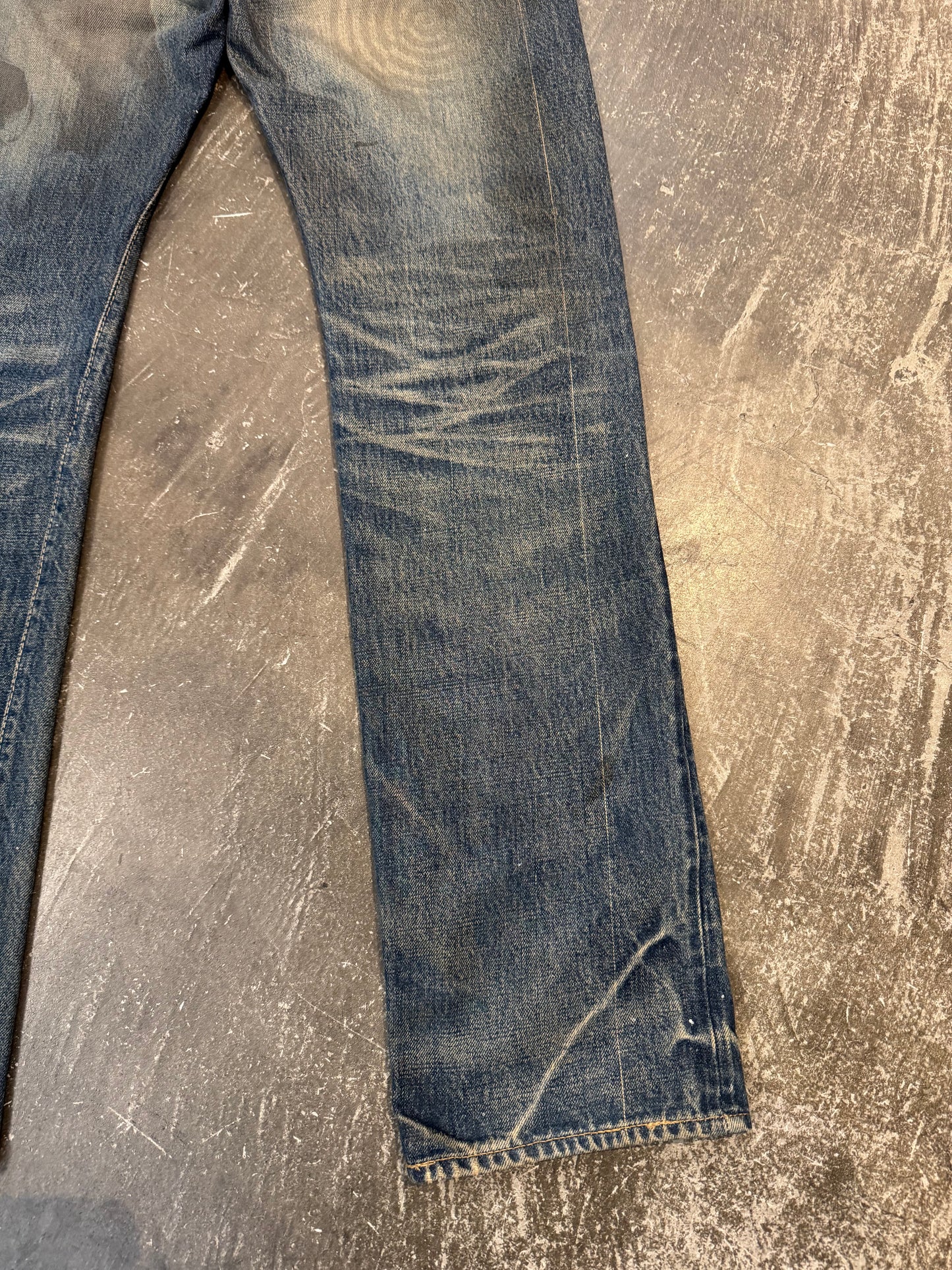 undercover 06SS Indigo Cotton Pants Size 2