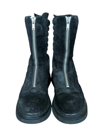 rick owens AW09 Nubuck Leather Mohawk Boots