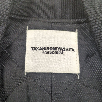 Takahiromiyashita The Soloist. Leather Bomber Jacket Size 52