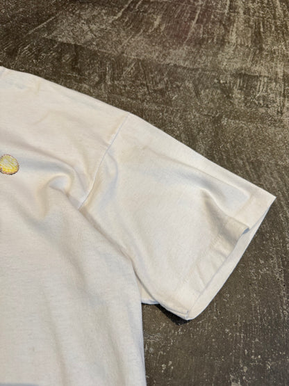 Vintage LOLLAPALOOZA '95 White Cotton T-Shirt Size XL