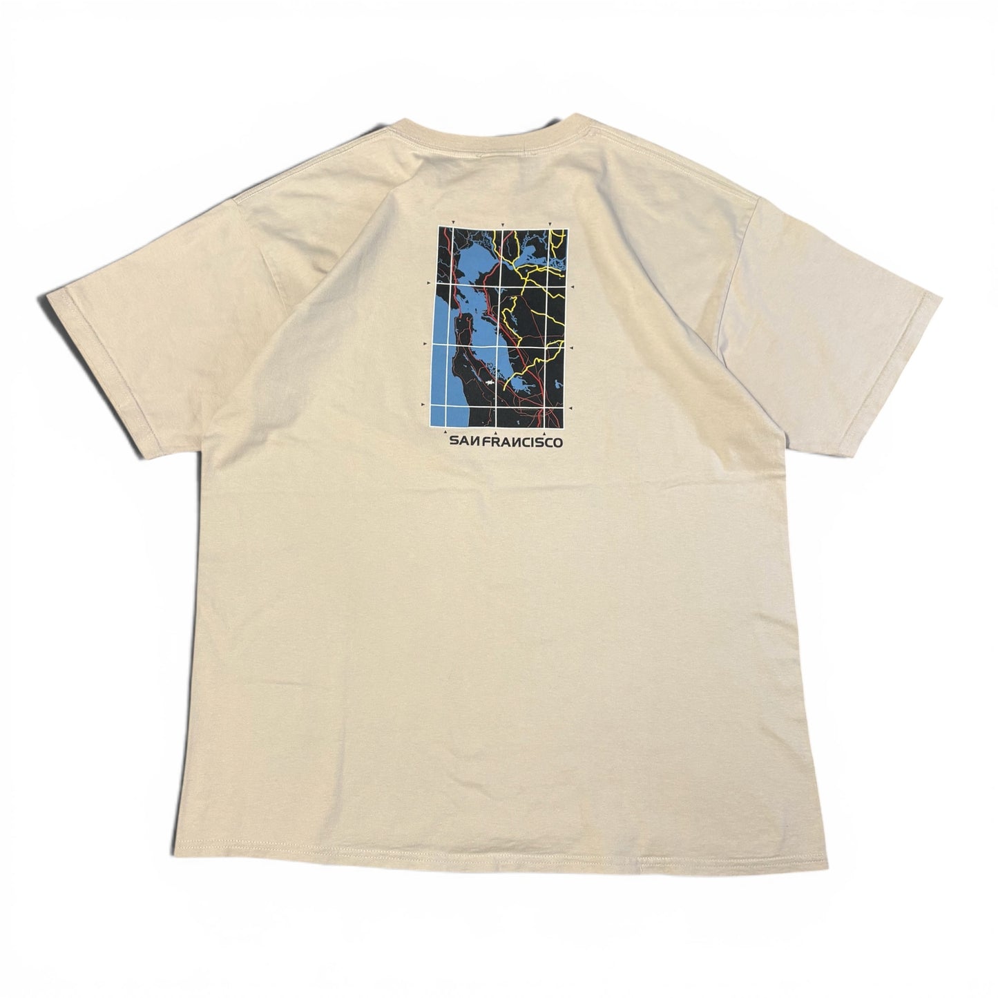 Vintage 00s Recon Barbed Wire Soldier Print Tee Size XL