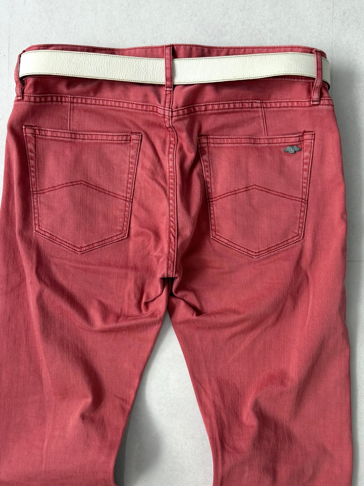 Armani Exchange Red Pants Size 33