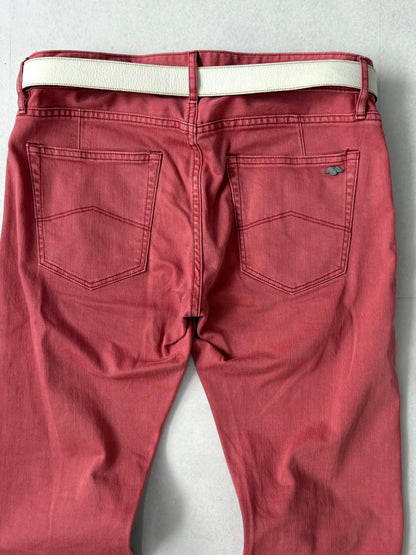 Armani Exchange Red Pants Size 33