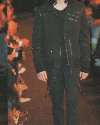 Number (N)ine S/S2004 zip decorated blouson Size 2
