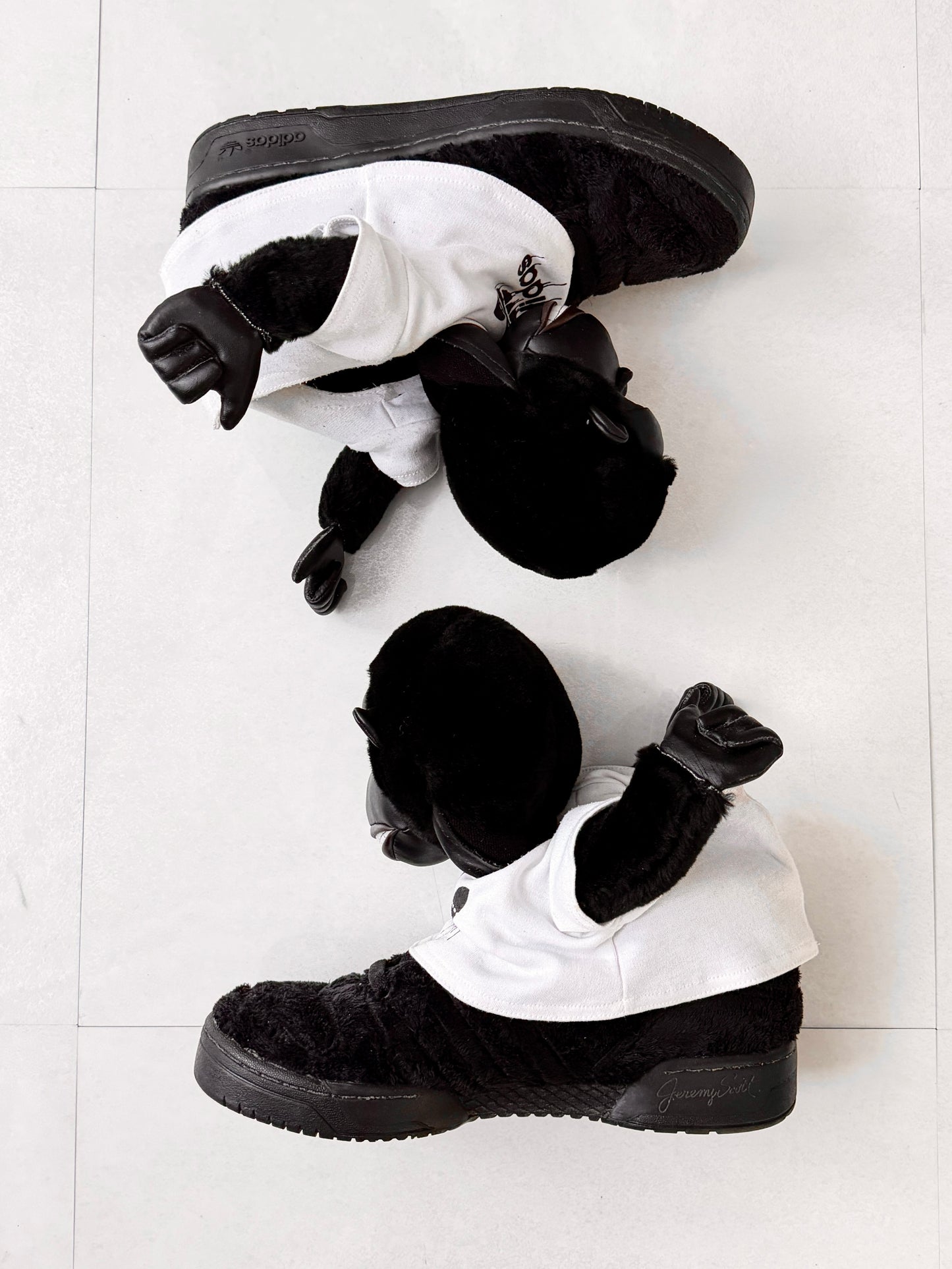 Jeremy Scott x Adidas Gorilla Design Sneakers Size 27.5cm