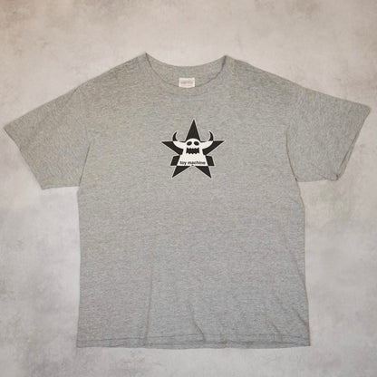 Toy Machine 90s Skate Gray T-Shirt Size XL