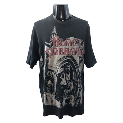 BLACK SABBATH Vintage Band Graphic T-Shirt Black Size XL